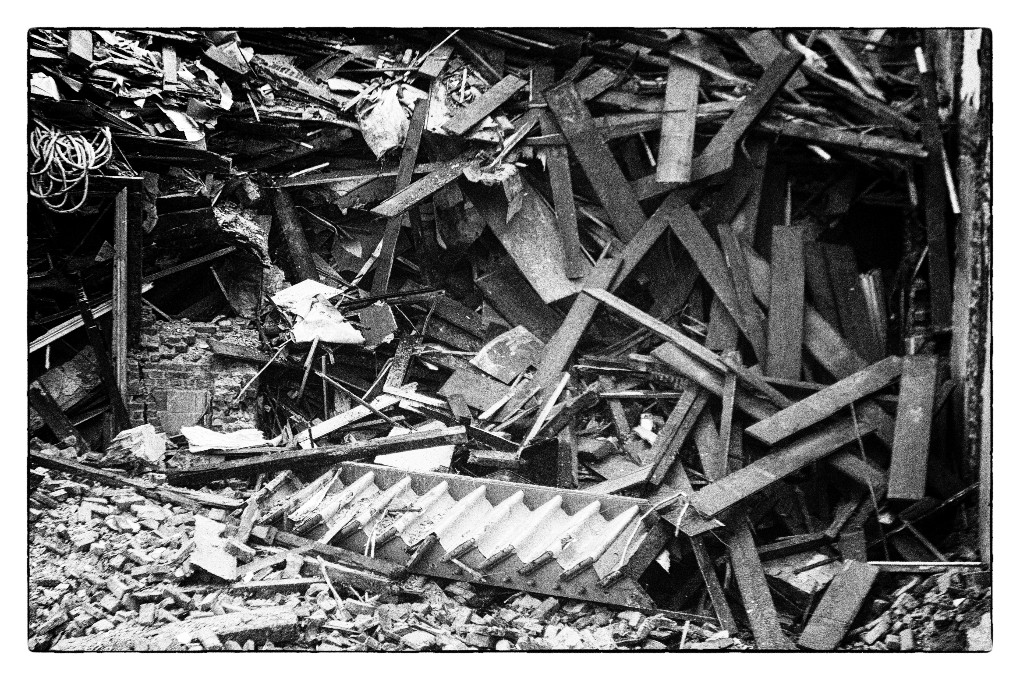 Demolition   stairway